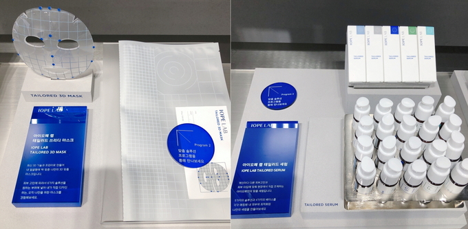 개인별 피부 상태에 따라 유효 성분을 골라 마스크팩과 세럼을 제조할 수 있다.