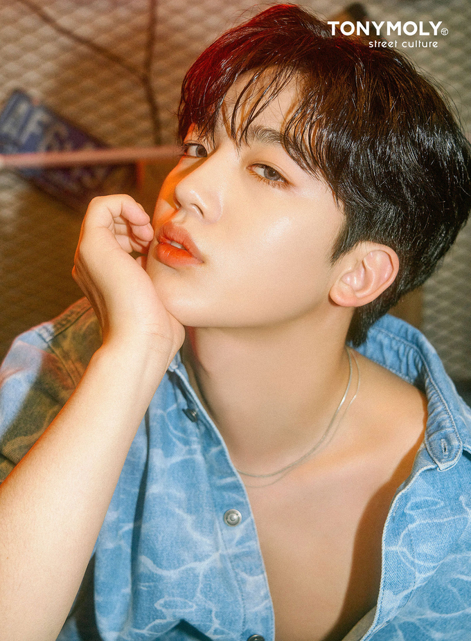 <strong>토니모리 브랜드 모델 김요한 화보 이미지.</strong>