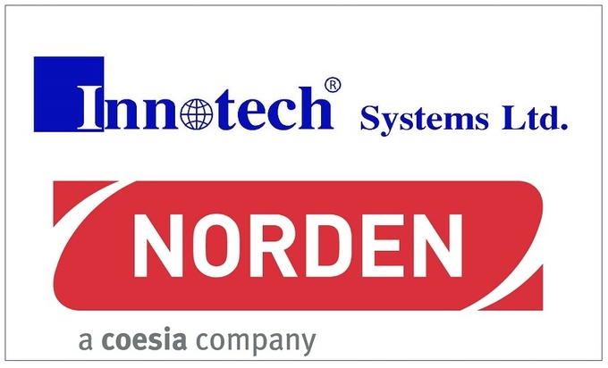 이노텍시스템이 튜브 충전·실링·카토너 부문 세계 시장을 압도하고 있는 NORDEN과 업무협약을 맺고 영업활동을 본격화한다.