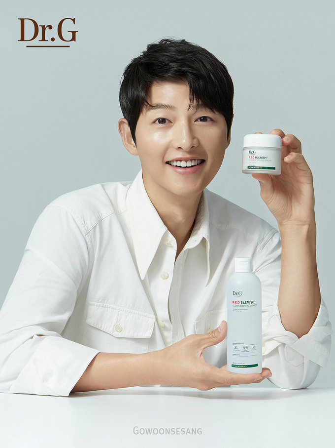 닥터지 모델로 뽑힌 배우 송중기.
