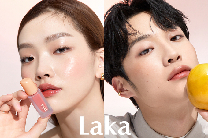 큐텐재팬 전체 1위를 차지한 ‘라카 프루티 글램 틴트’.