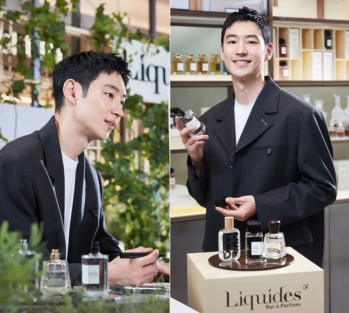 5일 현대백화점 판교점 리퀴드퍼퓸바에서 팬 사인회를 하는 이제훈.