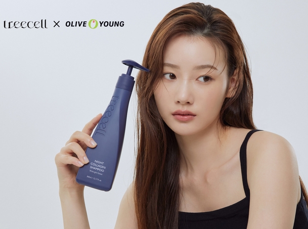 트리셀이 23일(목) 밤 8시 올리브영 올라이브에서 ‘나이트 콜라겐 샴푸’를 판매한다.