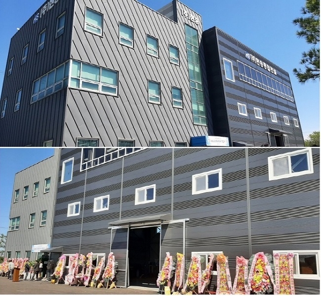 이날 취임식과 함께 (주)현승종합건설 사옥의 증축 완공 기념식도 진행했다. 증축 완공한 본사 전경.