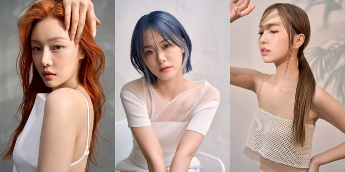 아윤채 여름 컬러 & 스타일 룩 북.