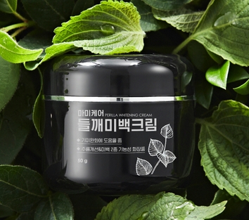 마미케어 대표 제품인 들깨미백크림.