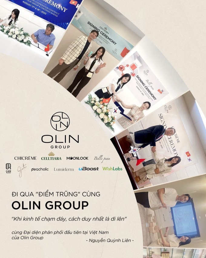 베트남 올린그룹(OLIN Group)이 K-뷰티 브랜드 3개와 독점 유통 계약을, 동시에 또 다른 2개의 프리미엄 브랜드와는 전략적 유통 계약을 체결하는 등 베트남 내 화장품·피부 미용 부문 최고의 유통 전문 기업으로서의 입지를 다져가고 있다.