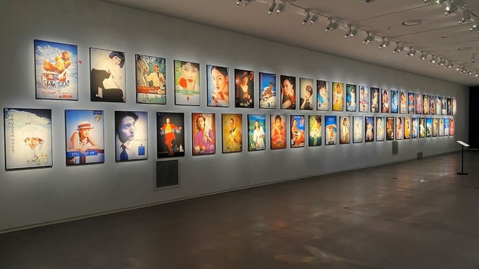 전시실 전경. 