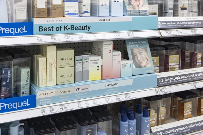 한성USA가 미국 타겟(Target) 매장 약 1900곳에 넘버즈인·VT코스매틱·아렌시아·엑시스와이를 입점시켰다.