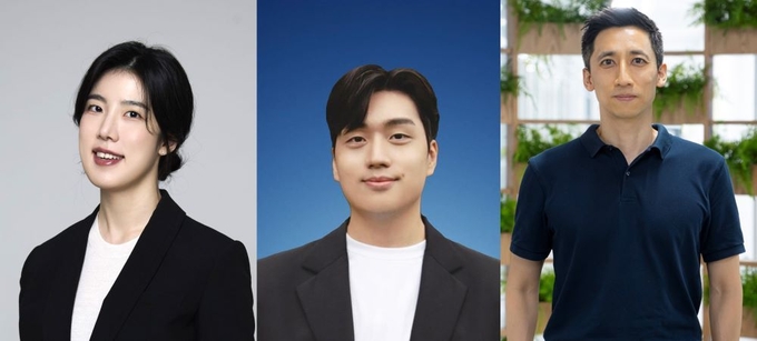 서경배과학재단이 올해 신진과학자로 선정한 이소현·조성익·장지원 교수<사진 왼쪽부터>.