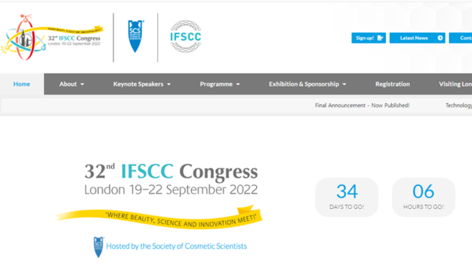IFSCC 총회, 내달 19일 런던 개막