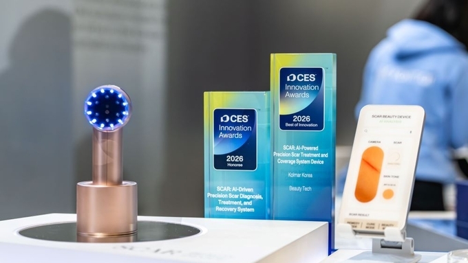 콜마 스카 뷰티 디바이스, CES 뷰티테크 최고혁신상