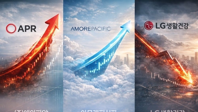 “펄펄나는 APR·구다이글로벌, 쩔쩔매는 LG생활건강”