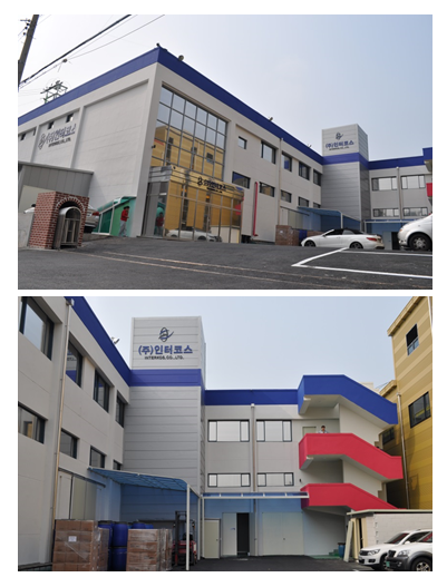 (주)인터코스는 지난해 생산설비를 확대하는 동시에 식약처로부터 CGMP인증을 획득, 품질력과 기술력에 기반한 새로운 도약을 예고하고 있다. 사진은 (주)인터코스 확장 완공한 공장 전경.