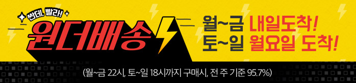 싼데, 빨라 원더배송