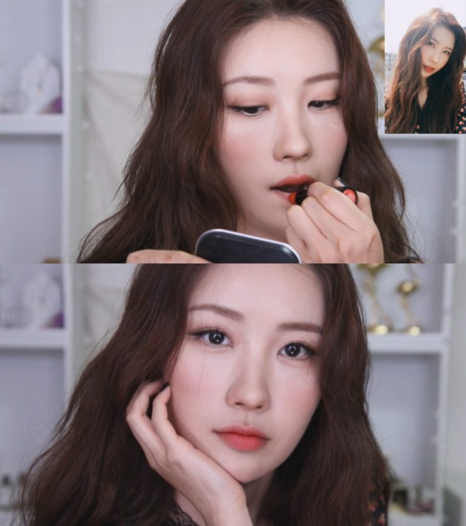 뷰티유투버 이사배의 방송화면. 뷰티유투버 이사배의 방송화면 캡처.