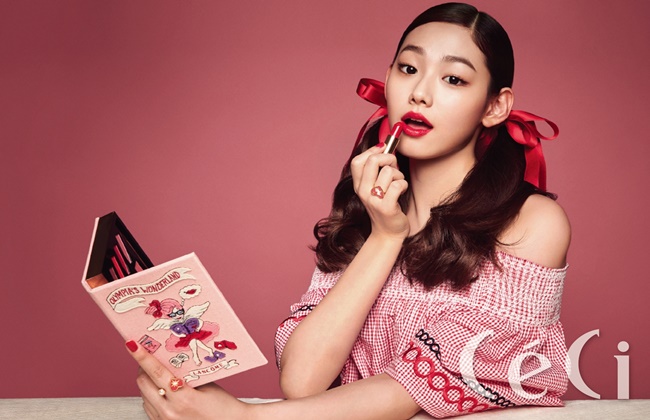 랑콤 구구단 미나 올림피아 원더랜드 컬렉션 화보