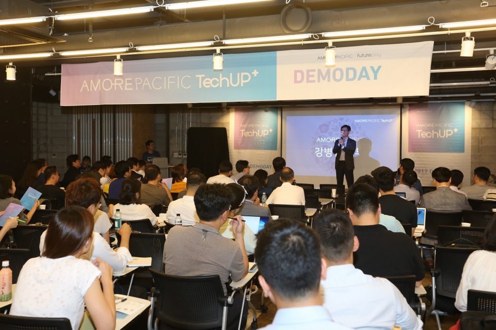 아모레퍼시픽 테크업플러스(TechUP+) 프로그램 시즌 1 데모데이.