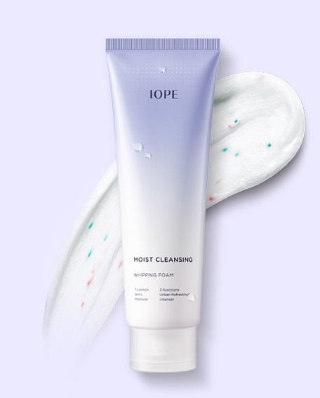 아이오페 모이스트 클렌징 휘핑 폼