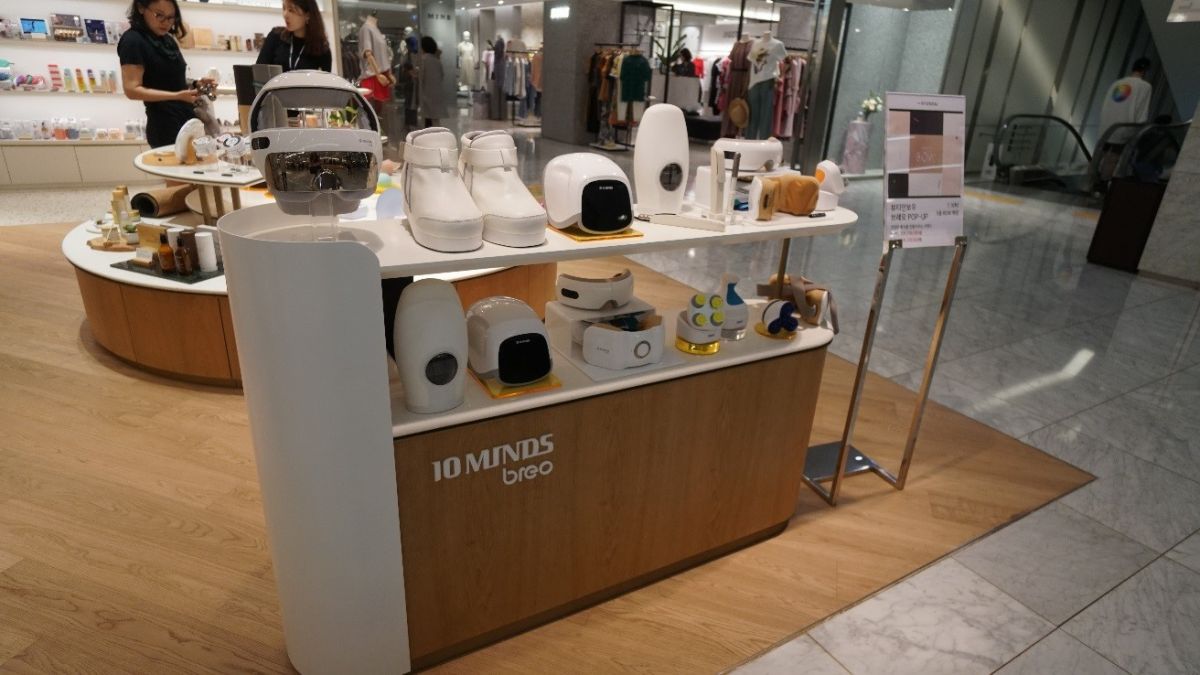 텐마인즈가 최근 현대백화점 무역센터점 뷰티인보우에 브레오를 선보였다.