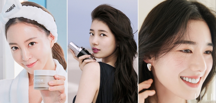 (왼쪽부터) 한예슬, 수지, 정은채