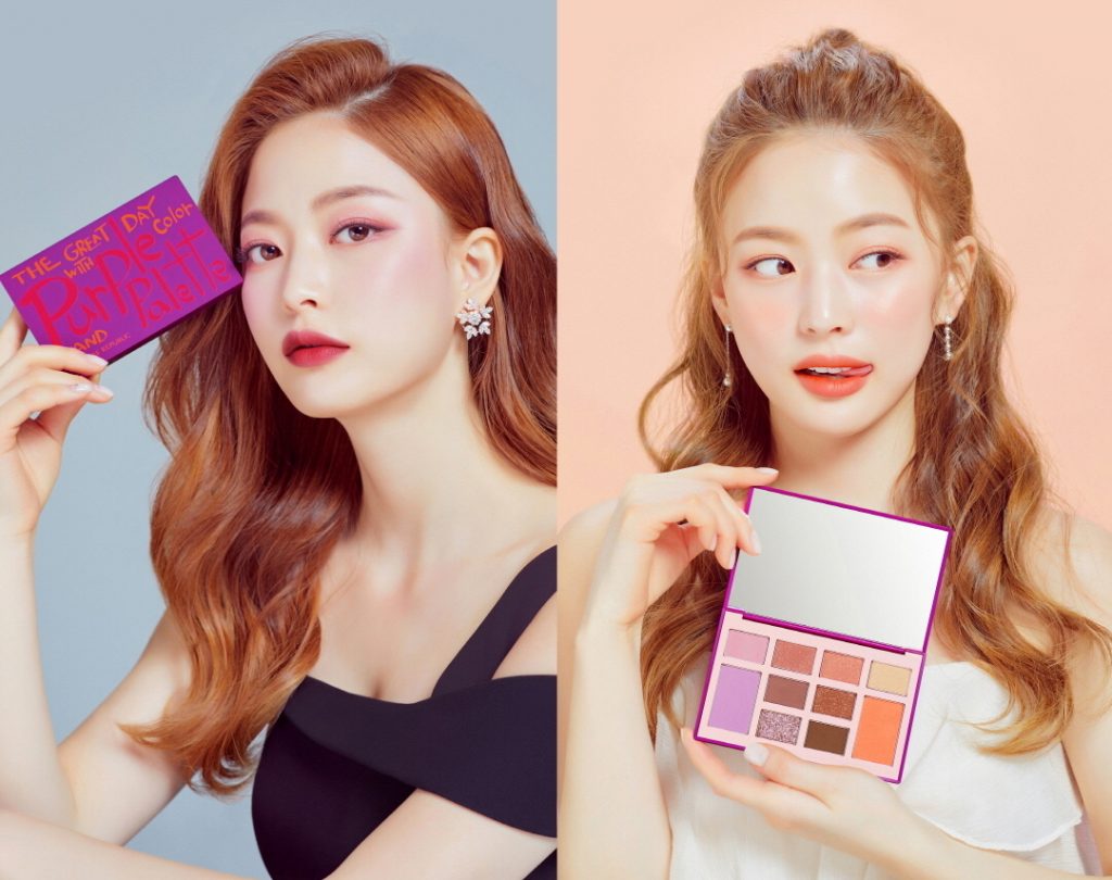 네이처리퍼블릭은 ‘퍼플 언니’로 불리며 SNS에서 화제를 모으고 있는 모델 임보라와 두 가지 메이크업을 선보였다.