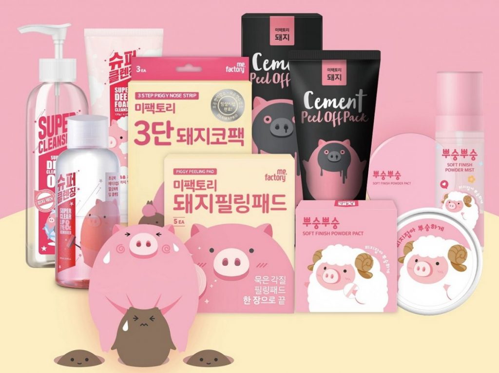 미샤가 오늘부터 202개점에서 미팩토리 3단 돼지코팩, 돼지필링패드 등을 판매한다.